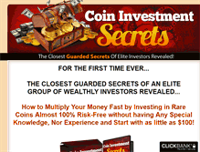 Tablet Screenshot of coininvestmentsecrets.com